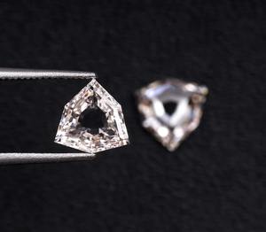 1.48 CT E Color Lab Grown SHIELD diamonds cuts ยอดเยี่ยม VVS1ความคมชัด6.4*6.2มม. สำหรับต่างหูเพชรของขวัญ Gia ได้รับการรับรอง - Product Image 2