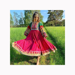 Hermoso vestido de clima con tamaños personalizados disponibles 100% vestido afgano de alta calidad a la venta hecho en Pakistán - Product Image 1