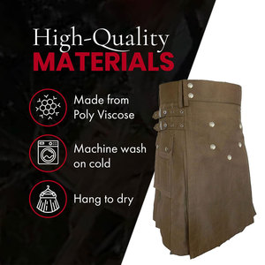 กระโปรงผ้าฝ้ายสำหรับผู้ชาย - Product Image 3