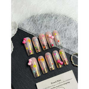 Les faux ongles Glitterland ajoutent une beauté scintillante à vos doigts - Product Image 2