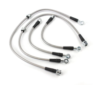 Kits de Tuyaux de Frein et de Carburant en Acier Inoxydable Tressé Flexible Haute Performance pour Lada Niva Riva 1200 1300 1500 1.2 1.3 1.5
