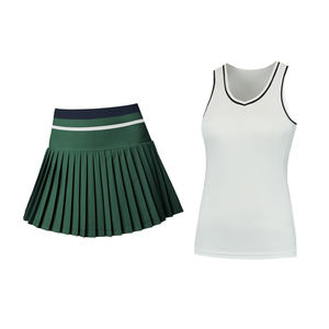 Falda de tenis para mujer con bolsillos, funcional y elegante, cintura elástica, opciones de marca personalizadas, ideal para atletas - Product Image 1