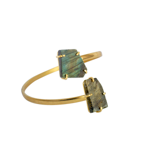 Labradorite สร้อยข้อมือหิน,กำไลข้อมือหินแท้จากบราซิล - Product Image 1