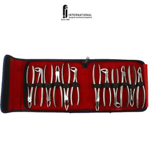 Vente chaude : 12 pinces d'extraction dentaire manuelles, outils professionnels pour l'extraction des dents chez l'adulte, en acier inoxydable - Product Image 1