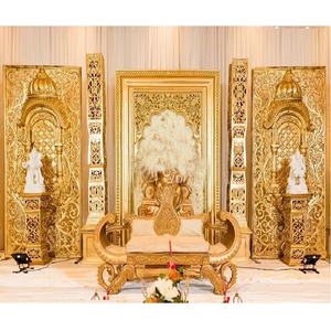 Nous sommes heureux de vous présenter Decoración de escenario de boda, conjunto de escenario tradicional de EE. UU., para eventos de boda, Rey británico - Product Image 6