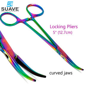 12.7 ซม.หลายสีรุ้งสแตนเลสสตีลคีมผ่าตัดคุณภาพระดับพรีเมียมอัตโนมัติโดย SUAVE เครื่องมือผ่าตัด - Product Image 3