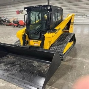 Minicargadora compacta usada Gehl RT165 con orugas diésel, color amarillo, equipo de construcción, 75KW, capacidad de cucharón de 6.45m, en venta. - Product Image 3
