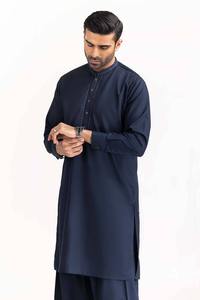 Shalwar Kameez Hombres de secado rápido hechos a medida de alta calidad en color sólido Superventas Fabricación personalizada Hombres Shalwar Kameez - Product Image 5