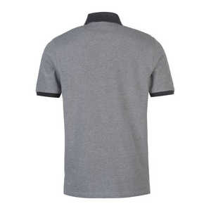 Chemise unisexe slim fit pour homme, personnalisable avec logo brodé, poche unie, manches courtes, tissu Dobby, ODM, vente en gros - Product Image 6