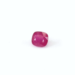 Rubis du Mozambique naturel non traité de 4,45 carats, taille coussin facettée, pierre brute certifiée IGI & GIA, créé en laboratoire - Product Image 2