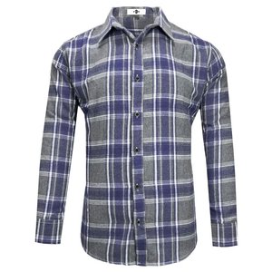 Camisas casuales cómodas para hombres, botón único, superventas, manga larga para hombres, peso ligero de moda y patrones sólidos - Product Image 1