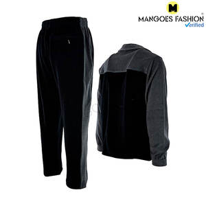 Conjuntos Deportivos Unisex de Alta Calidad en Terciopelo, 100% Poliéster, Felpa Transpirable, Chaqueta con Cremallera Completa, Pantalones con Bolsillos, Estilo Casual para Invierno - Product Image 6