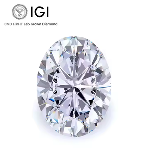 Bijoux fins éthiques durables de haute qualité IGI certifiés créés en laboratoire VS1 E-COLOR forme de coussin bagues de mariée diamants en vrac - Product Image 1