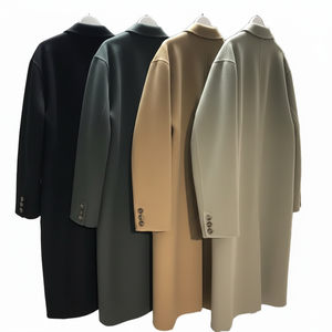 Nouveauté, manteau long respirant pour homme, taille adulte, marque personnalisée, fermeture à boutons sur le devant, mode masculine - Product Image 2