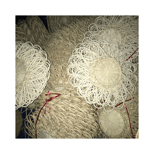 เสื่อหวายสีน้ำตาลถักมือผลิตจากเวียดนาม - Product Image 5