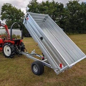 Remorque basculante en aluminium pour le transport agricole avec fonction de basculement et niveau de sécurité élevé - Product Image 1