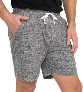 High Quality Cotton <b>Men's</b> <b>Shorts</b> Custom Logo Loose Fit Mid Waist for Gym Casual Wear Factory Wholesale - Product Image 5