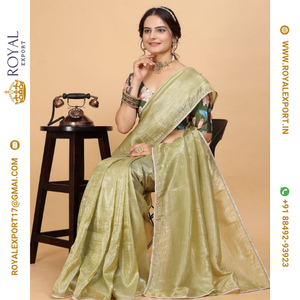 Nueva colección de Sari de diseño hermoso en Tarifa mayorista por Royal Export Surat - Product Image 1