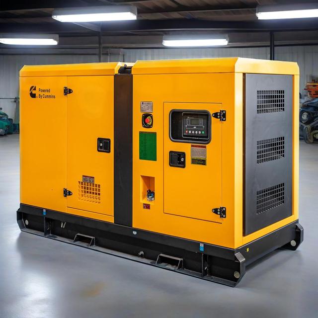Home Use Silent Diesel Generator 220V/230V/380V/400V Water Cooled Genset 64kW/80kVA ATS Auto/Remote Start 1800 RPM for