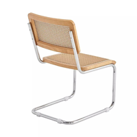 Chaise de salle à manger en rotin synthétique contemporain espagnol de haute qualité en gros Style design moderne pour la cuisine et la salle à manger