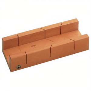 Plateau de coupe en bois de hêtre rouge laqué L300xW62xH37mm, artisanat en bambou et en bois, conforme à la norme ECE - Product Image 3