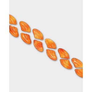 Perles de coquille d'huître barbelée - Perles naturelles de corail et d'os - Product Image 1