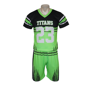 Uniforme de Fútbol Americano de Bandera 7v7 Personalizado 2026, Unisex, Talla Grande, Conjunto de Compresión Sublimado, Camisetas - Product Image 1