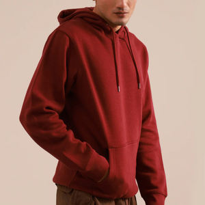 Hot Sale New Arrival Soft Fabric Made <b>Men</b> Pullover HoodiesTop Trending Product <b>Plain</b> Blank Pullover <b>Hoodie</b> For <b>Men</b> - Product Image 3