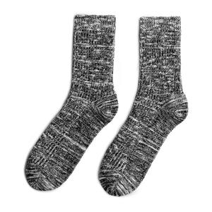 Retro Knitted Mid-Calf Sports Socks Casual Sweat-Absorbent and Breathable Long Cotton for Men and <b>Women</b> - Product Image 3