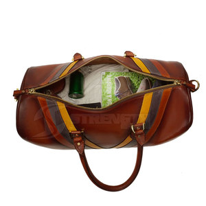Sac en cuir, style tendance, construction durable, matériau souple, sac en cuir pour usage décontracté, bureau et voyage - Product Image 4