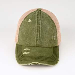 Haute qualité 5 panneaux casquettes de sport casquette de Baseball en mousse avec maille personnalisé ancienne police anglaise Logo brodé chapeaux de camionneur - Product Image 5