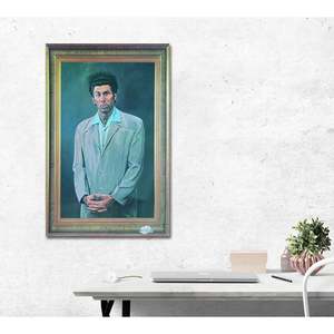 Seinfeld Cosmo Kramer (Michael Richards) <b>Poster</b> on Canvas for Wall Decor - Product Image 2