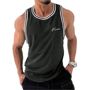 เสื้อกล้ามผู้ชายวินเทจ230 GSM แขนกุดโอเวอร์ไซส์ - Product Image 1