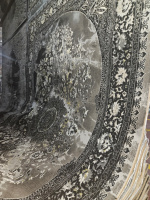 Ensemble de tapis persans et turcs sophistiqués du magasin Goldenmoon Carpets, magnifique tapis de prière unique à motif de chat, en matériau synthétique