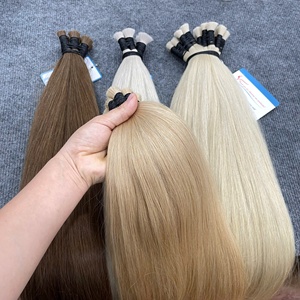SUPER MEGA VENTE SEPTEMBRE Qualité de luxe Extensions de cheveux en vrac vietnamiennes les plus élevées en gros 12A prêt à expédier - Product Image 3