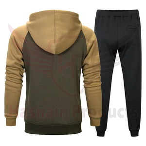 Tenues de sport de jogging et course à pied décontractées 2 pièces pour hommes Taille XXL Survêtements à capuche de haute qualité imprimés Sublimation Logo Respirant - Product Image 3
