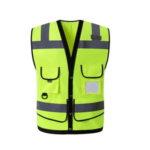 Outdoor <b>Work</b> Wear New Design Hi Visibility <b>Waterproof</b> Plus Size Safety Vest Breathable High Quality CE Certified Low MOQ - Product Image 4