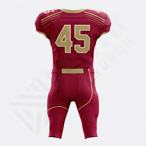 Conjunto de Uniformes de Fútbol Americano con Diseño Personalizado a Precio Competitivo, Camisetas Bordadas al por Mayor, Jersey de Alto Rendimiento - Product Image 2