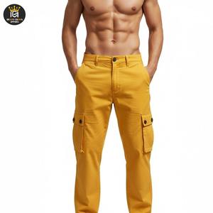 กางเกงคาร์โก้ โรงงานผู้ผลิต OEM ขายส่ง รับผลิตตามแบบ กางเกงลำลองสำหรับกิจกรรมกลางแจ้ง ชุดทำงาน มีกระเป๋าหลายช่อง ระบายอากาศ กันลม ติดกระดุมที่เอว - Product Image 6