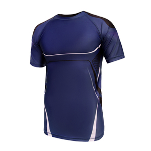 OEM Services Custom Short Sleeve Quick Dry <b>Rashguard</b> Mma Bjj Rash Guard Compression Mma Boxing Training <b>Rashguard</b> 2025 - Product Image 6