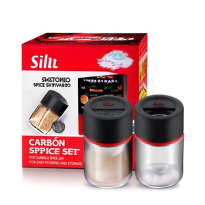 Silit Storio <b>Spice</b> Shaker <b>Set</b> 3 Tsp Durable <b>Spice</b> <b>Jar</b> for Easy Pouring and Storage - Product Image 2