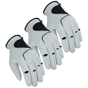 Acheter Nouveau Design Gants de golf en cuir personnalisés Gants de golf en cuir de mouton pour hommes Gants pour gauche et droite Doigt complet - Product Image 1
