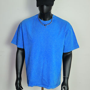 เสื้อยืดวินเทจลายกรด 280 กรัม พิมพ์โลโก้ตามสั่ง สำหรับผู้ชาย สวมใส่สบาย ทรงโอเวอร์ไซส์ สไตล์สตรีท แห้งเร็ว ระบายอากาศได้ดี - Product Image 2