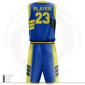 OEM Service Summer <b>Basketball</b> Uniform High Quality 100% Polyester Plus <b>Size</b> Custom Team Number Sublimated Quick Dry Breathable - Product Image 3