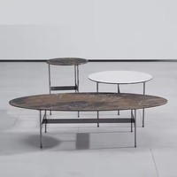 Table d'appoint design Cupola, plateau en mélamine, style minimaliste moderne, pour salon, chambre, espaces commerciaux, hôtels, bureaux, hôpitaux