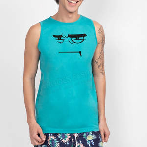 Ropa deportiva nueva llegada camiseta sin mangas personalizada para hombre Camiseta sin mangas cómoda transpirable de talla grande para hombre - Product Image 1