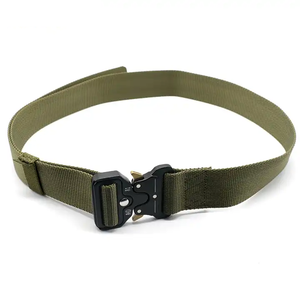 Venta al por mayor verde ceremonial cintura hebilla cinturón al aire libre cinturón y personalizado todo el diseño y color - Product Image 3