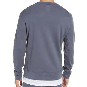 Nueva moda para hombre, Sudadera larga y holgada con cuello redondo, elegante patrón sólido para invierno, oferta en línea - Product Image 4