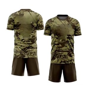 Uniforme de Fútbol al por Mayor, Único, de Alta Calidad, 100% Poliéster, Transpirable, Ligero, Último Diseño, Conjunto de Camiseta con Estampado por Sublimación - Product Image 6