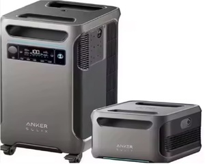 High Quality F3800 Portable <b>Power</b> Station & BP3800 Expansion <b>Battery</b> 7.68kWh <b>Batteries</b> 6000W AC Output Solar <b>Generator</b> - Product Image 1